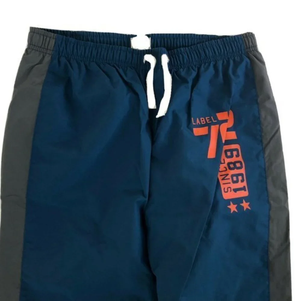 The Children's Place Boys' Big Active Wind Pants Large 10-12 Blue Husky